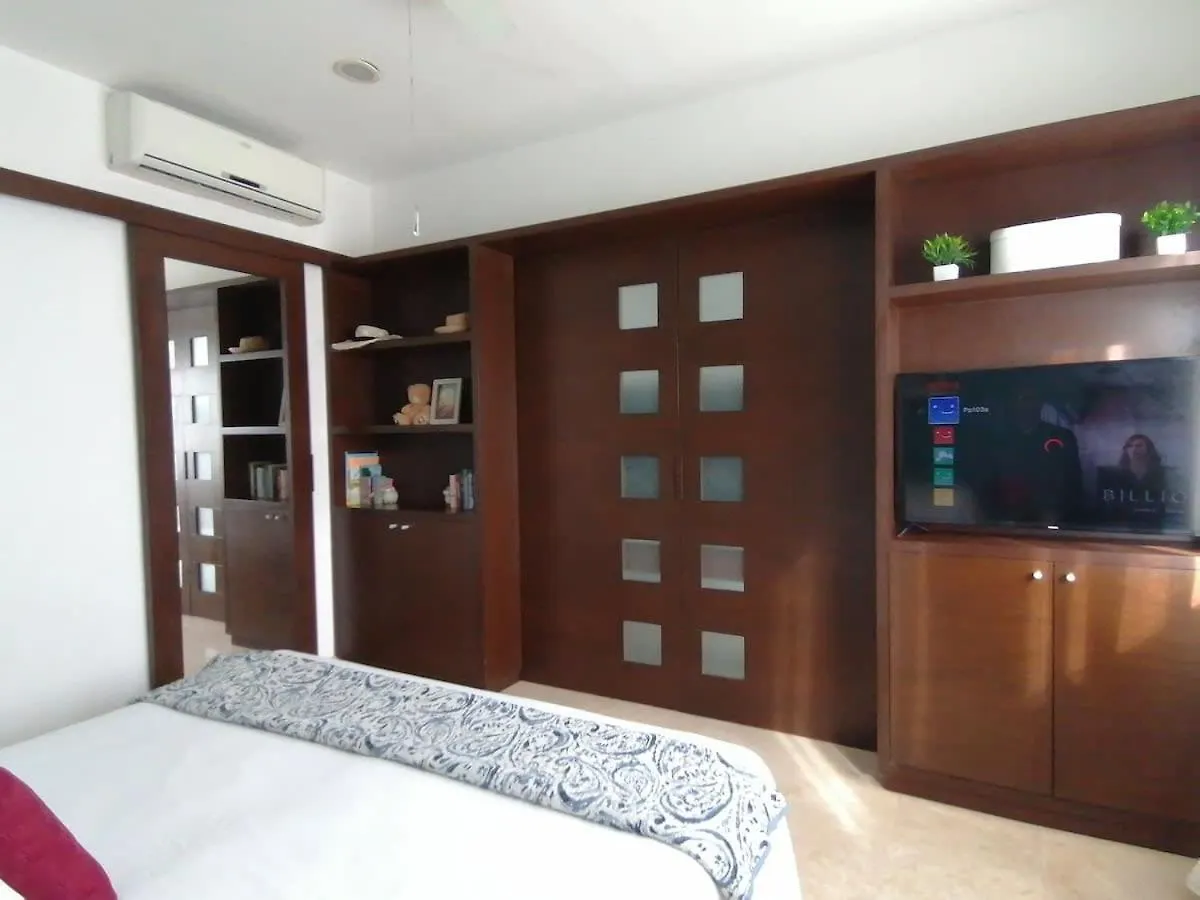 Oceanview Pool Near Av 5Th Beach 6 Guest Fast Wifi بلايا ديل كارمن بيت للعطل